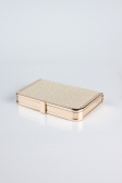 Gold Silvery Box Bag KC121