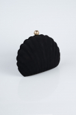 Black Suede Night Bag KC180