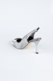 Platinum Laser Cut Evening Shoe MJ4101