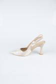 Gold Laser Cut Stiletto MJ4102