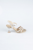Gold Stony Evening Shoe MJ4104