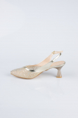 Gold Stony Evening Shoe MJ5311