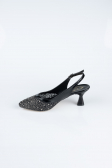 Black Stony Evening Shoe MJ5311
