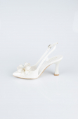 White Skin Evening Shoe MJD4100