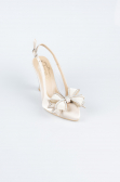 Mink Satin Evening Shoe MJS4100