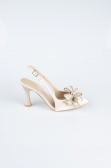 Mink Satin Evening Shoe MJS4100