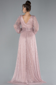 Powder Color Long Evening Dress ABU2905