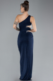 Long Navy Blue Evening Dress ABU3702