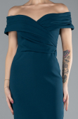 Midi Emerald Green Invitation Dress ABK1902