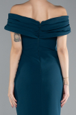 Midi Emerald Green Invitation Dress ABK1902