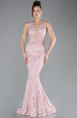 Pudra Sleeveless Laced Long Mermaid Prom Gown ABU4493