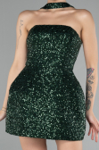 Mini Emerald Green Party Dress ABK2201