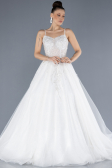 Long White Wedding Dress ABU4547