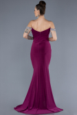 Long Plum Evening Dress ABU4553