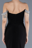 Long Black Evening Dress ABU4553