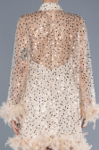 Short Gold Scaly Cocktail Dress ABK2202