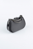 Black Satin Night Bag V746