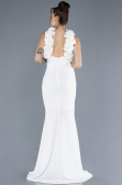 Long White Evening Dress ABU4610