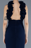 Long Navy Blue Evening Dress ABU4610