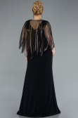 Long Black Formal Plus Size Dress ABU4634