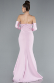 Long Powder Color Mermaid Evening Gown ABU4637