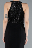 Long Black Mermaid Evening Dress ABU608