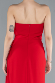Long Red Mermaid Evening Gown ABU4666