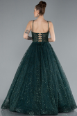 Emerald Green Scaly Long Evening Dress ABU3839