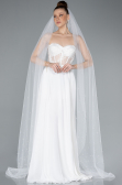 White Wedding Veil ABK01