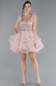 Pudra Short Engagement Dress ABK2079