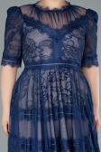 Parlement Midi Dantelle Plus Size Evening Dress ABK1396