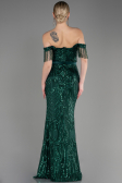 Long Emerald Green Mermaid Prom Dress ABU3783