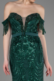 Long Emerald Green Mermaid Prom Dress ABU3783