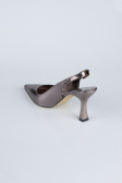 Platinum Patterned Evening Shoe ABD1130