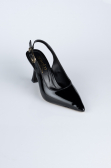 Black Patent Leather Evening Shoe ABR1130