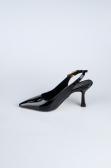 Black Patent Leather Evening Shoe ABR1130