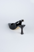 Black Patent Leather Evening Shoe ABR1130