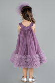 Midi Lavender Girl Dress ABK2297