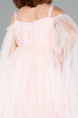 Midi Powder Color Girl Dress ABK2299