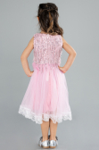Midi Powder Color Girl Dress ABK2300