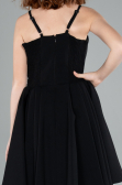 Midi Black Girl Dress ABK2298