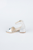 Silver Mirror Kids Shoe SE768
