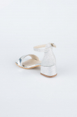 Silver Mirror Kids Shoe SE768
