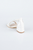 White Crystal Kid Shoe SE796