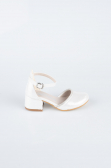 Silver Crystal Kid Shoe SE771