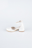 Silver Crystal Kid Shoe SE771