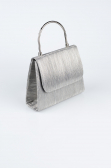 Platinum Laser Cut Evening Bag SH842