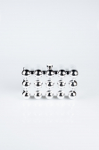 Silver Metal Evening Bag SH843