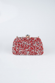 Red Suede Night Bag SH849