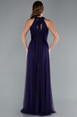 Long Dark Purple Prom Gown ABU3252